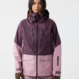 Stio Women’s Figment NWT Ski Snowboard Jacket Shell 🔥 Huckleberry Jam XL $529
